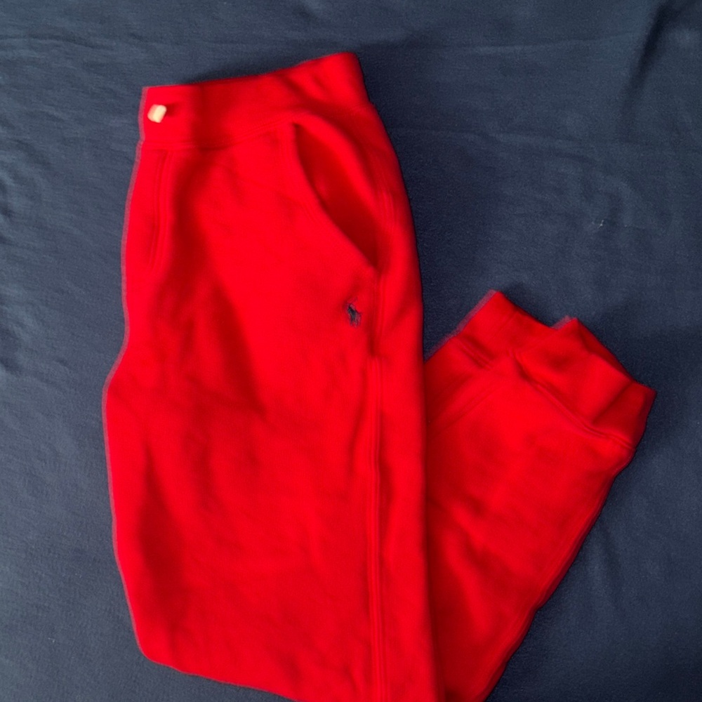 Red Polo Ralph Lauren Sweatpants